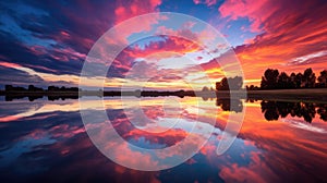 sunriver reflection water