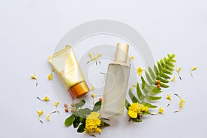 Sunscreen spf50, toners serum cosmetics health care for skin face