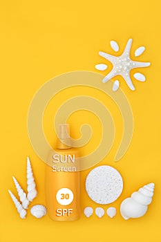 Sunscreen UV Factor 30 Skincare Protection