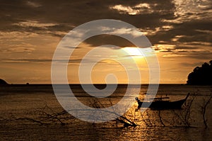 Sunset at Adang, Thailand