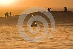 Sunset in Al Badayar, Dubai