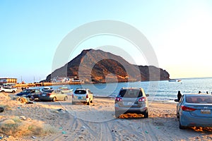 Sunset at Al-Ghadeer Beach, Aden, Yemen
