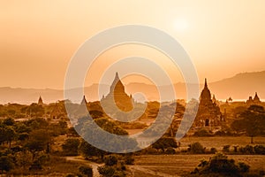 Sunset in Bagan