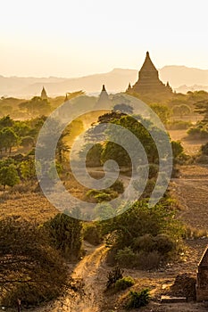 Sunset in Bagan