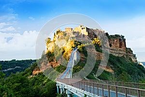 Sunset in Bagnoregio