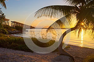 Sunset, Bahia Honda State Park, Florida Keys