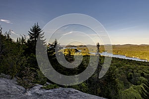 Sunset - Bald Mountain - Adirondack Mountains - New York