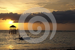 The Sunset of Bali