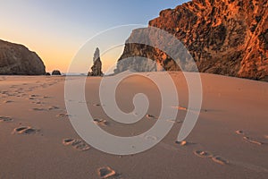 Sunset at Bandon Beach