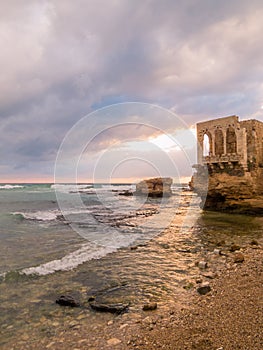 Sunset in Batroun, Lebanon