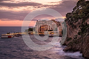 Sunset in the Monaco