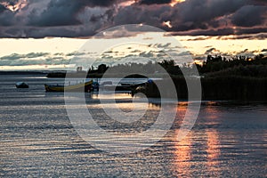 Sunset on the Bay of Puck