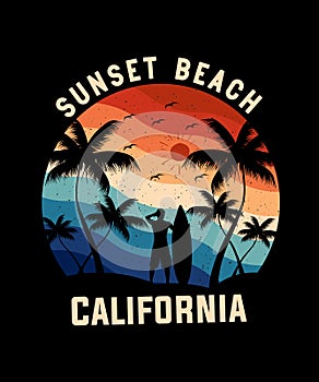 Sunset Beach California photo