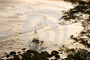 Sunset Beach waves - ItapirubÃ¡ Imbituba - Santa Catarina - Brasil