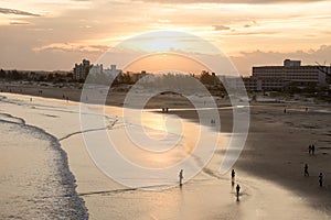 Sunset Beach waves - ItapirubÃ¡ Imbituba - Santa Catarina - Brasil