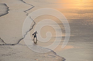 Sunset Beach waves - ItapirubÃ¡ Imbituba - Santa Catarina - Brasil