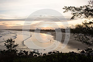 Sunset Beach waves - ItapirubÃ¡ Imbituba - Santa Catarina - Brasil