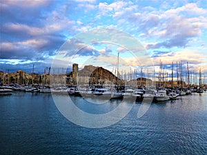 Spanish Coastal City Of Alicante - Sunset Views VII