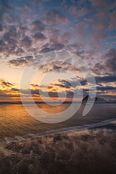 Sunset at a Beautiful Northern California Beach