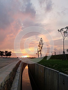 Sunset in Bekasi