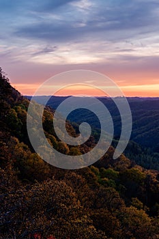 Sunset - Black Mountain - Appalachian Mountains - Kentucky