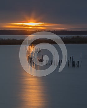 Sunset at Blackwater National Wildlife Refuge