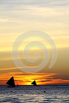 Sunset at Boracay