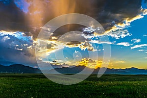 Sunset in Boulder, Colorado