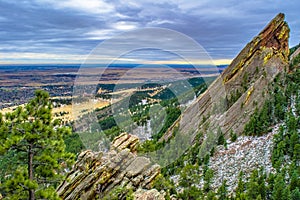 Sunset in Boulder, Colorado