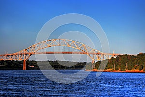 Atardecer puente 