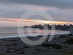 Sunset in Brookings, Oregon