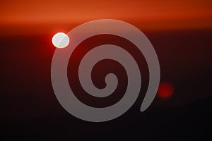 Sunset in Bucegi Mountains