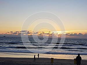 Sunset California imperial beach sundown