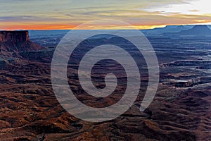 Sunset in Canyonlands National Park, Utah