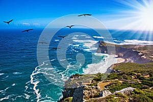 Sunset on Cape of Good Hope