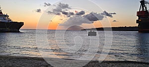 Sunset at Caracasbaai