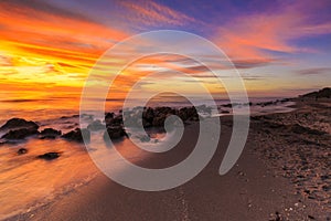 Sunset at Casperson Beach