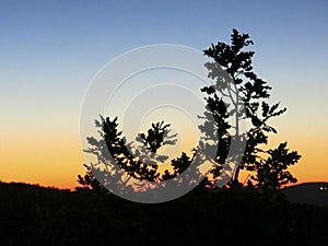 Sunset from Castiglione dâ€™Orcia - Rocca d`Orcia,