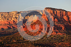 Sunset, Chapel Butte, Sedona, AZ