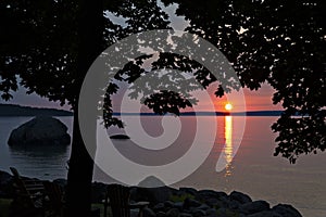 Sunset - Christian Island, Georgian Bay