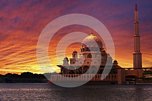 Sunset at the Classic Mosque