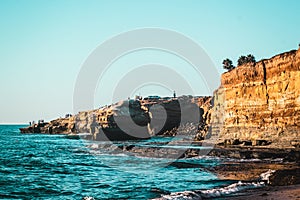 Sunset Cliffs in San Diego, California