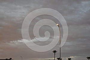 Sunset Clouds During Monsoon Season in Phoenix, Arizona