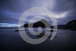 Sunset on the Coast at Lion Rock, Tasmania