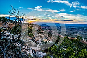 Sunset on Colorado National Monument