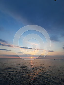 When the sunset comes