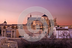 Sunset in Cordoba, Andalusia, Spain