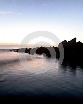 Sunset at Coronado Beach Jetty