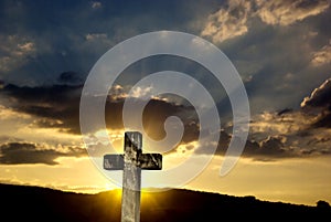 Sunset cross