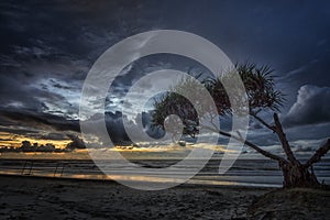 Sunset At Dalit Beach